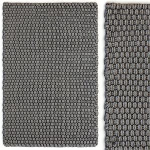 Dash & Albert Rope Graphite Rug Carpet